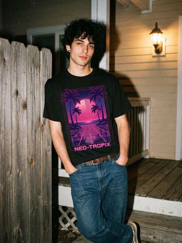Retro Vaporwave Graphic Mens T-Shirt
