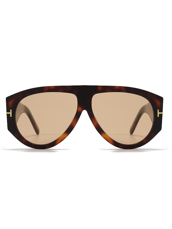 Handcrafted Luxury Oversized Black Sunglasses