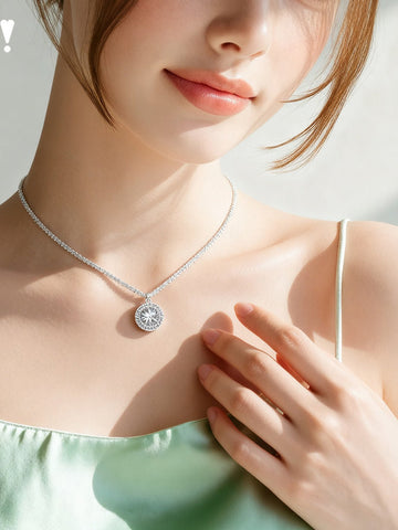 Dainty North Star Pendant Necklace