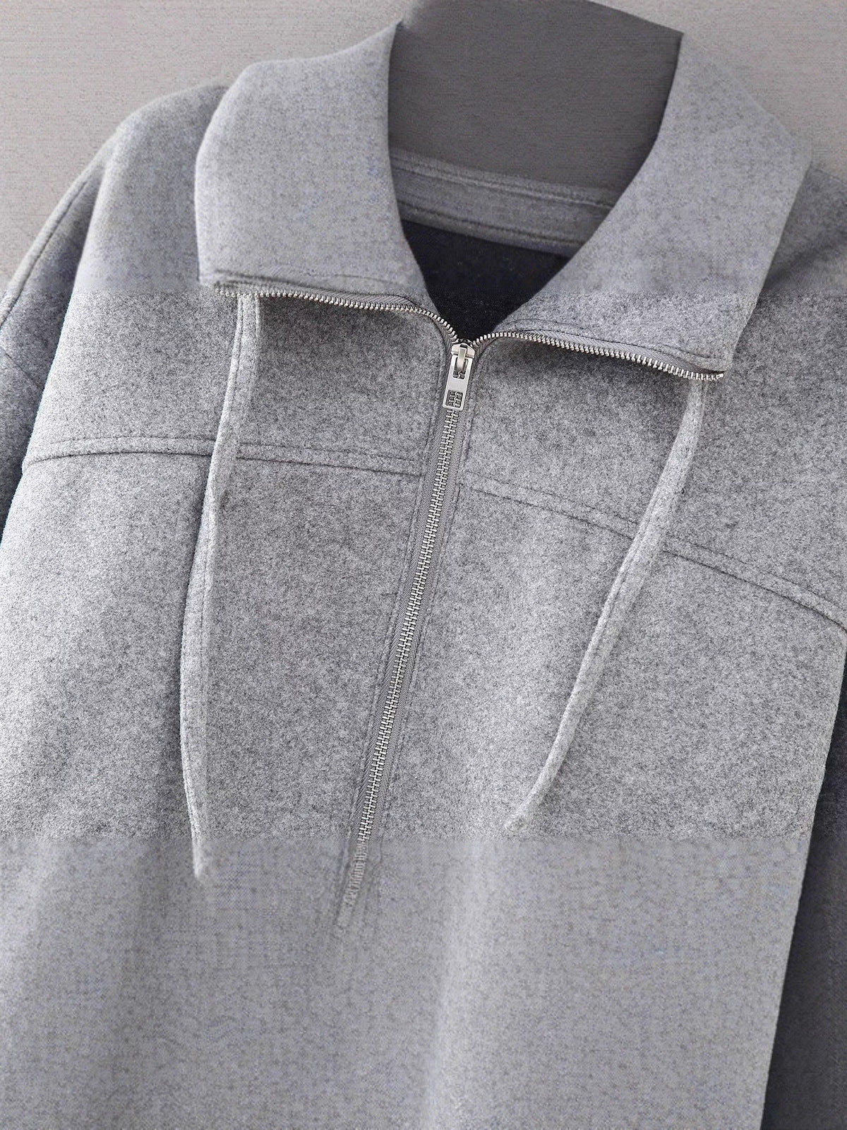 Cozy Cropped Zip Up Hoodie