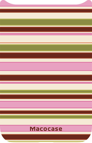 Multicolor Striped Pattern Phone Case