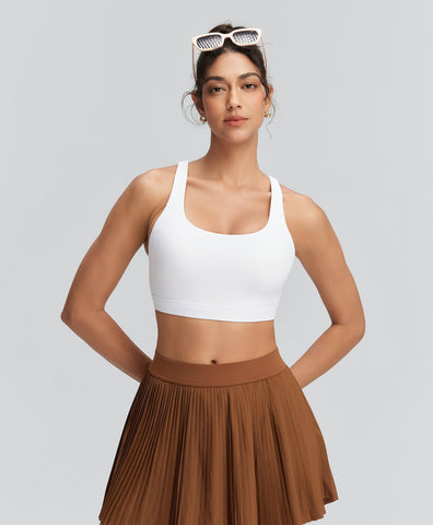 Breathable Cutout Back Sports Bra