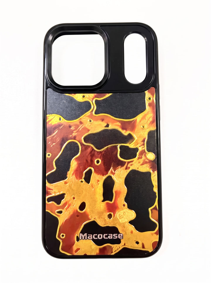 Liquid Gold Abstract Pattern Phone Case