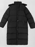 Cozy Hooded Long Puffer Coat