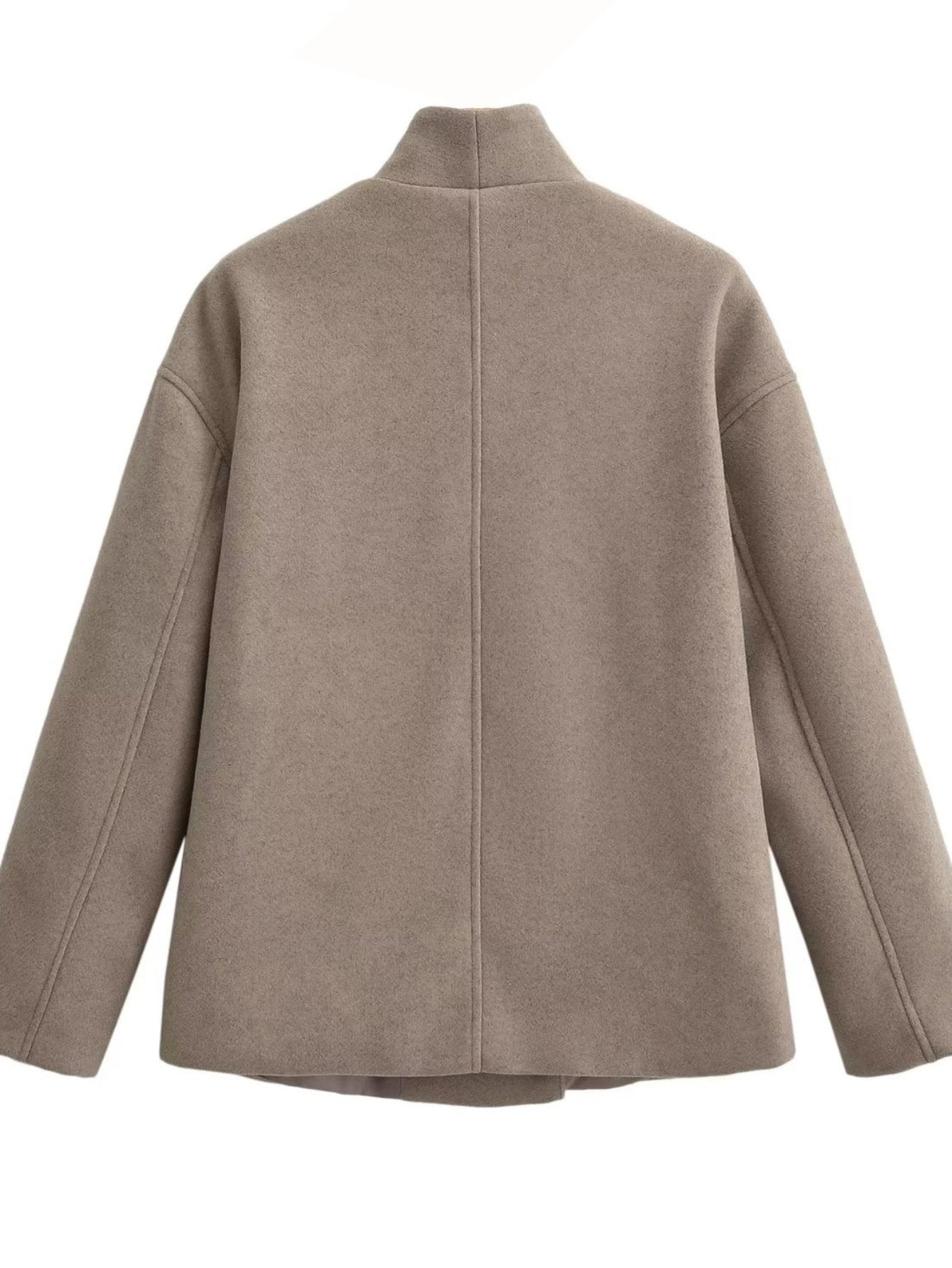 Cozy Double Breasted Wool Coat