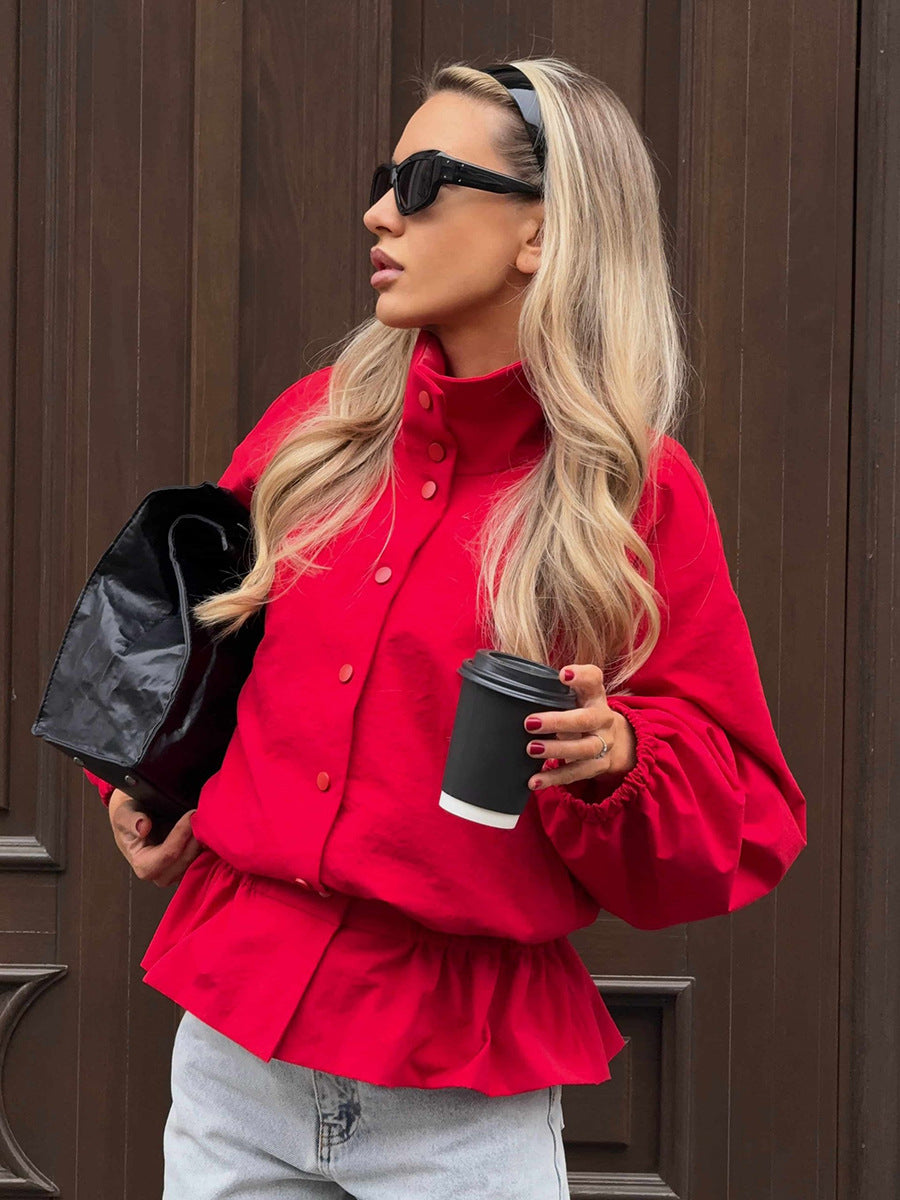 Casual Chic Peplum Pant Set