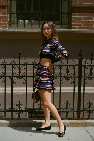 Autumn Winter Casual Lapel Clothes Women's Set Short Skirt Ensemble Comfortable Fashionable Ladies' Outfit