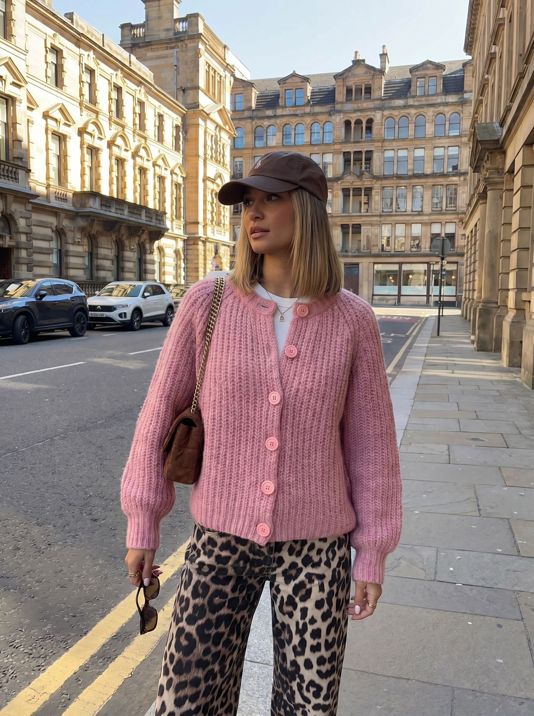 Cozy Chunky Knit Button Up Cardigan