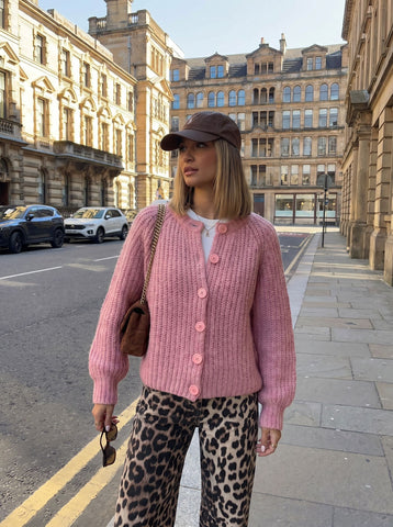 Cozy Chunky Knit Button Up Cardigan