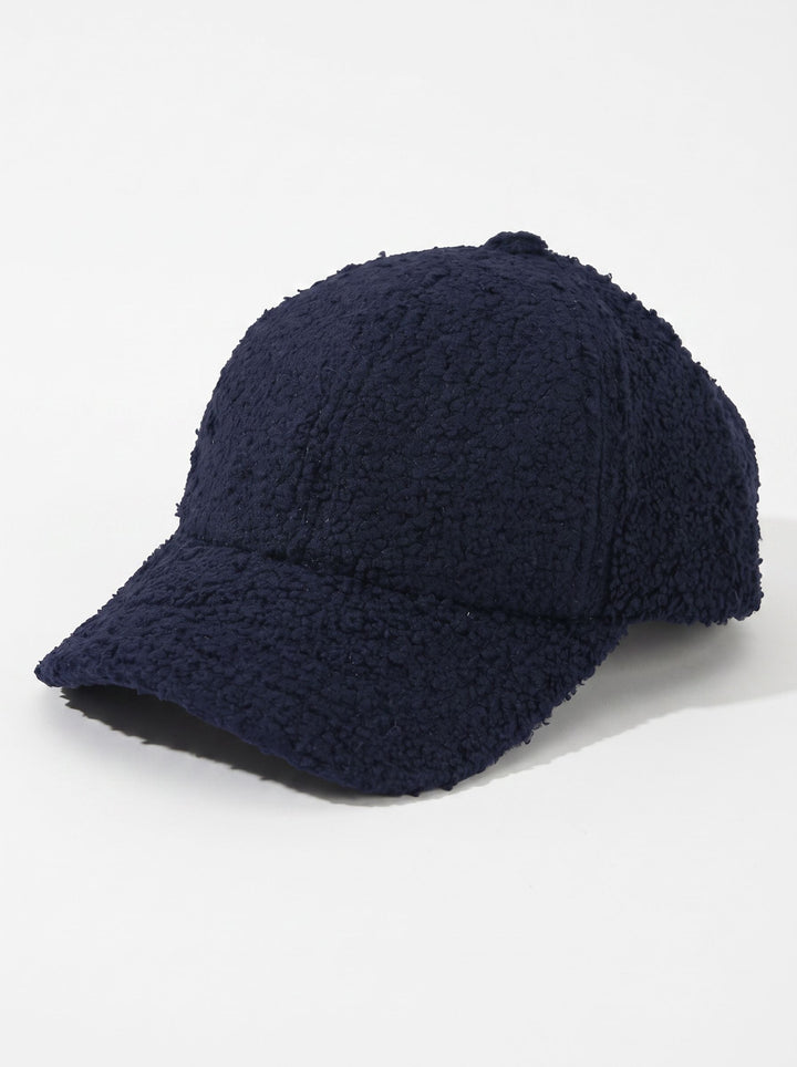 Cozy Fuzzy Fleece Baseball Hat