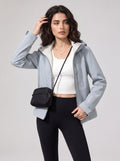 Waterproof Windproof Lightweight Women Rain Jacket