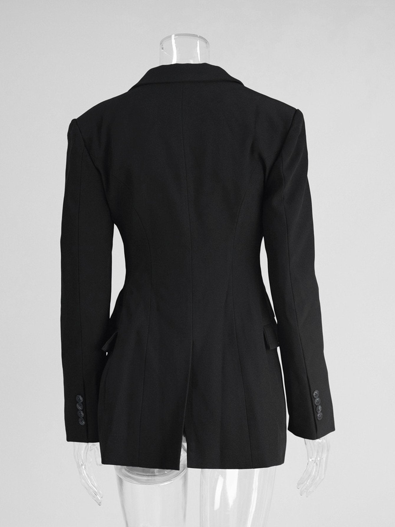 Tailored Slim Fit White Blazer Jacket