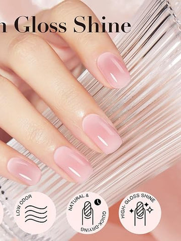 Sheer Nude Natural Finish Nail Polish
