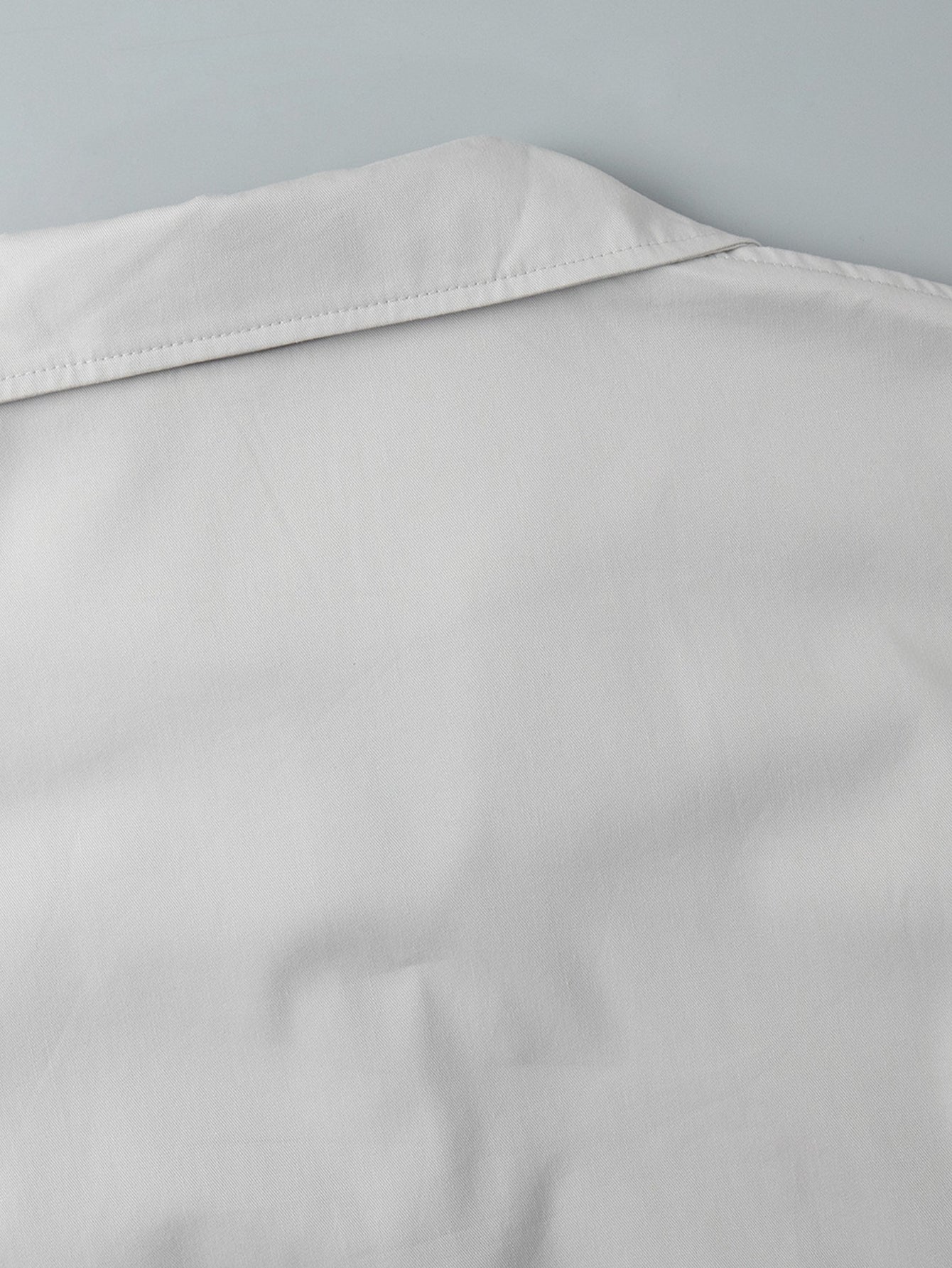 Casual Drawstring Waist Utility Trench Coat