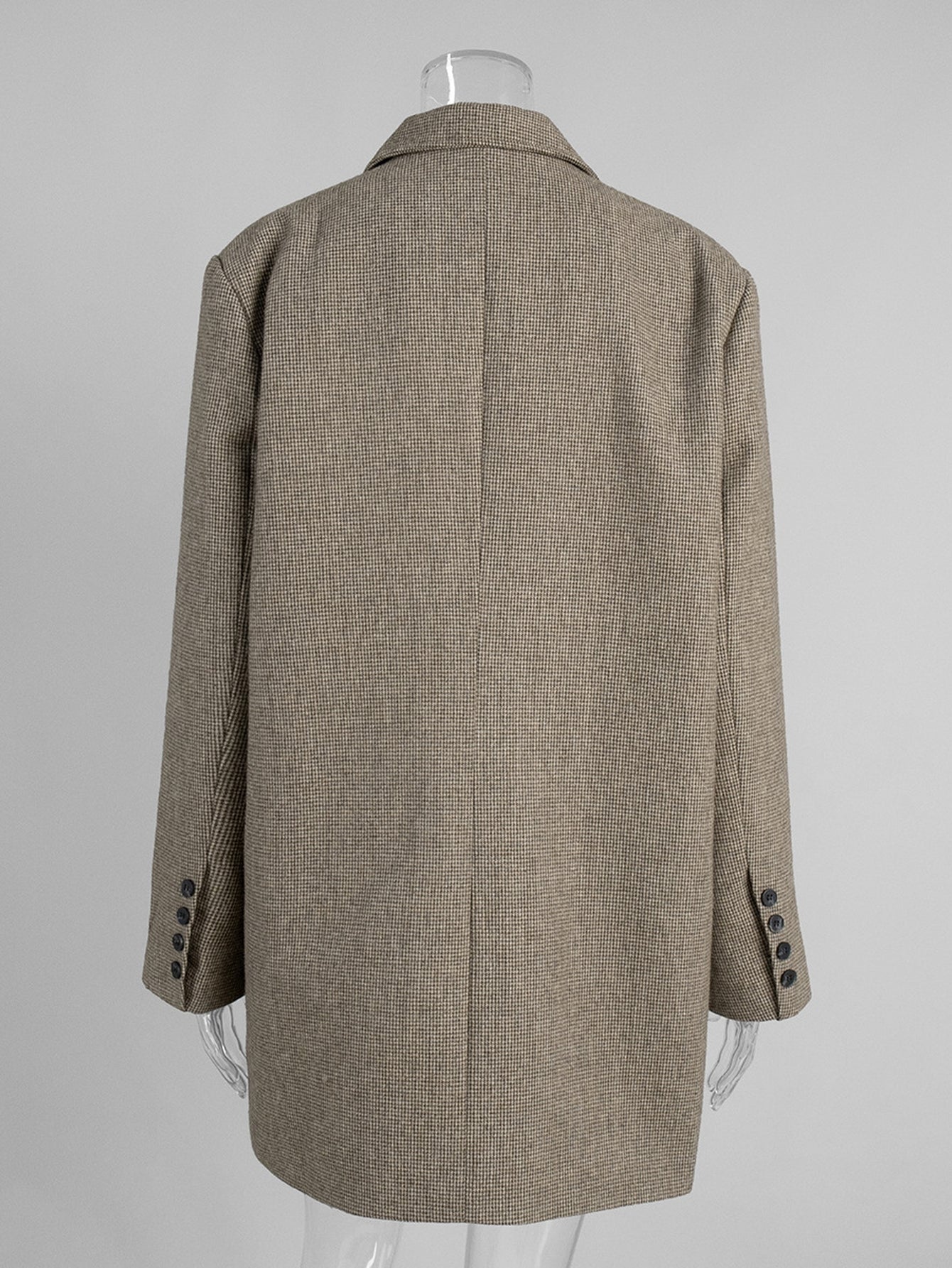 Classic Double Breasted Wool Coat