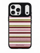 Multicolor Striped Pattern Phone Case