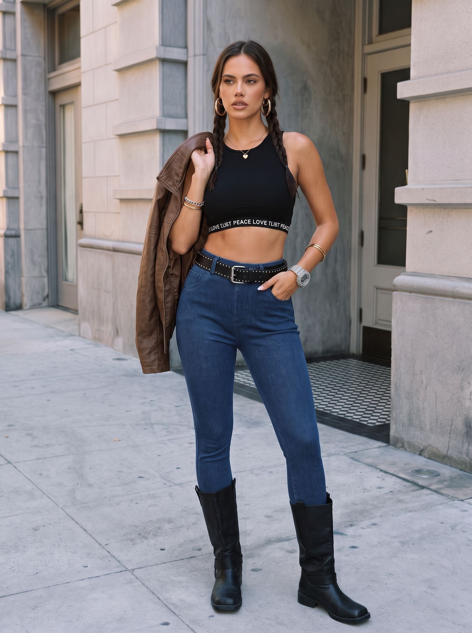 High Waisted Butt Lifting Leggings