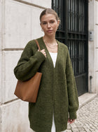Oversized Cozy Knit Cardigan Sweater
