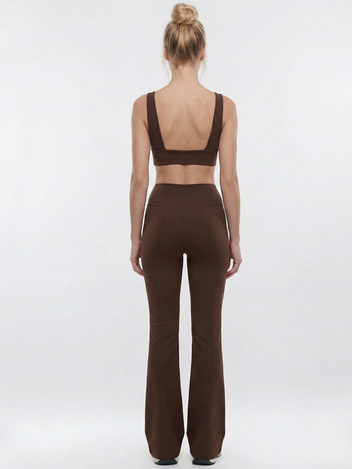 Seamless Sculpting Flared Legging Set