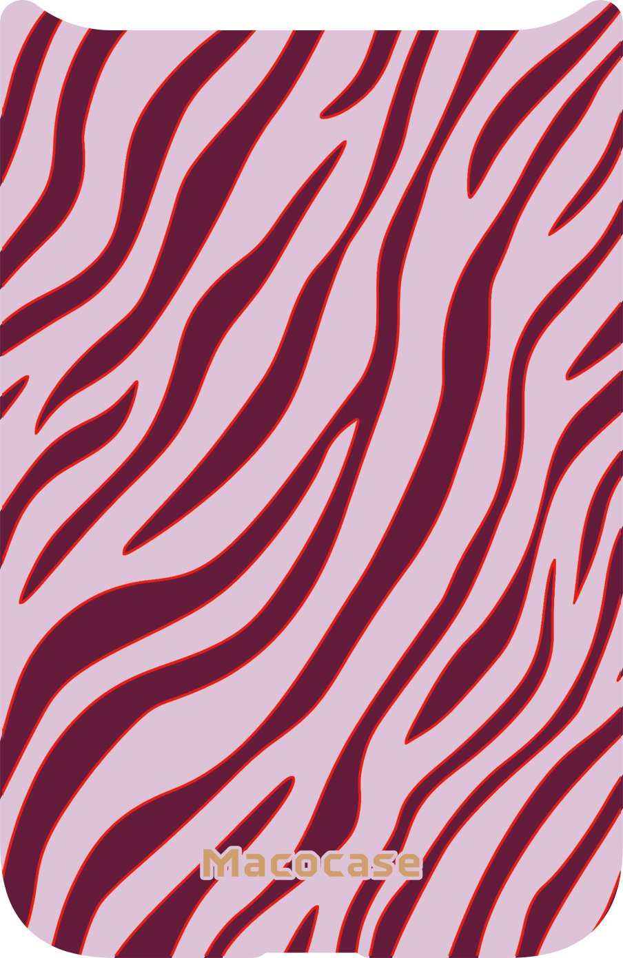 Zebra Stripe Print Phone Case