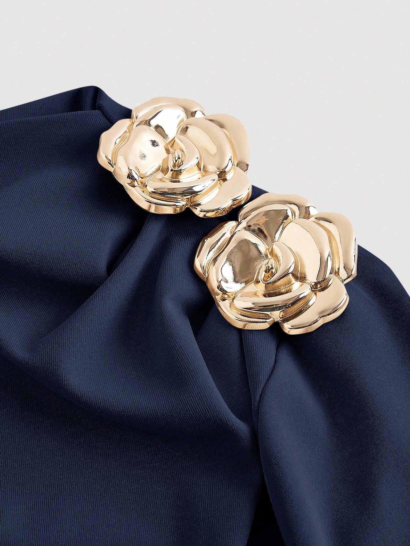 Elegant Ruched One Shoulder Top