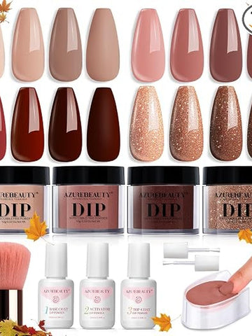 Autumn Tones Dip Powder Nail Kit