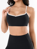 Seamless Racerback Yoga Crop Tank Top