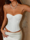 Strapless Lace Sculpting Corset Top