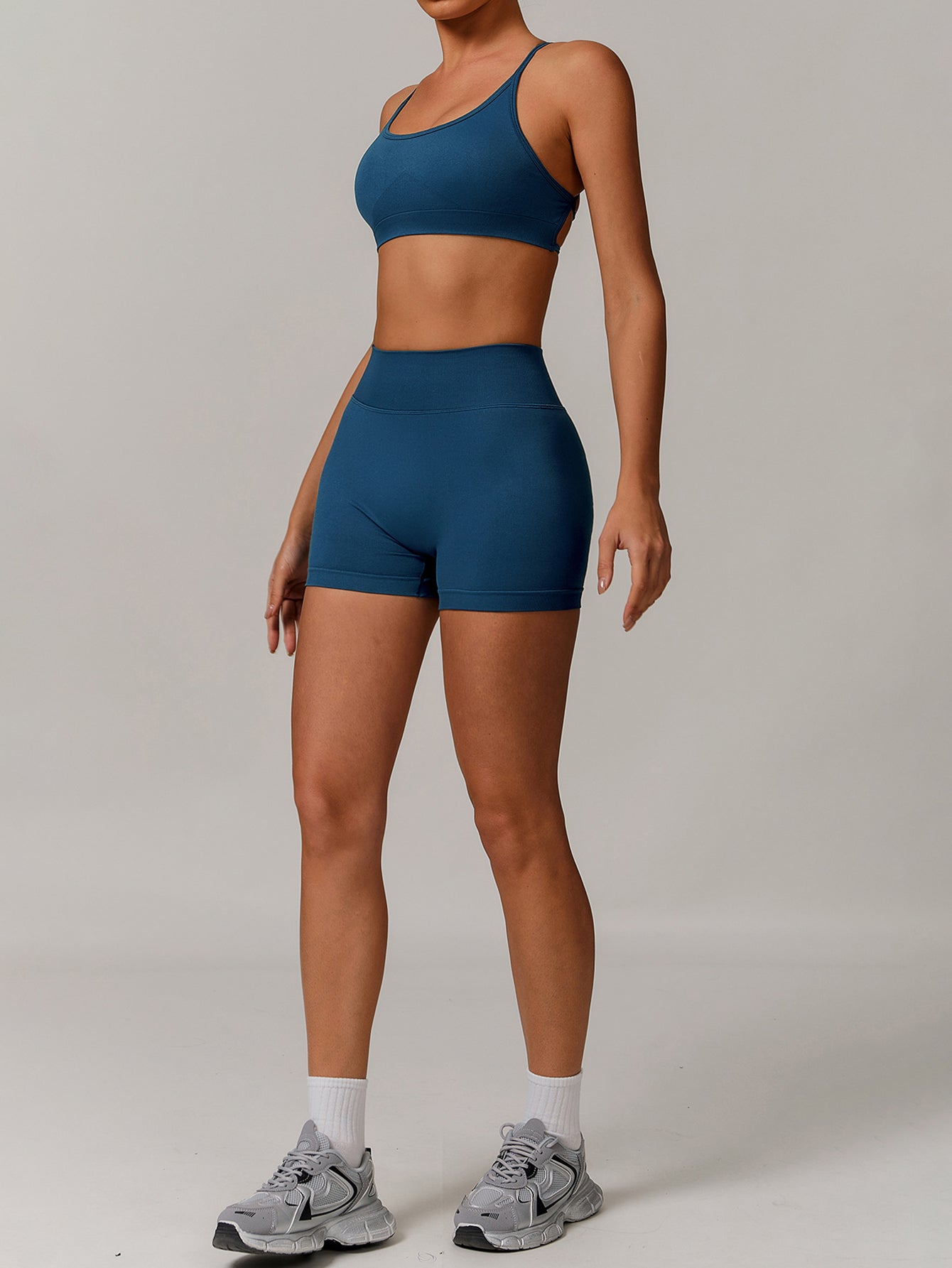 Contrast Waistband High Waisted Leggings