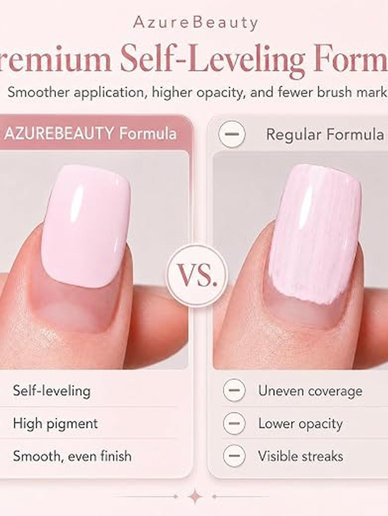 Hema Free Pink Gel Nail Polish