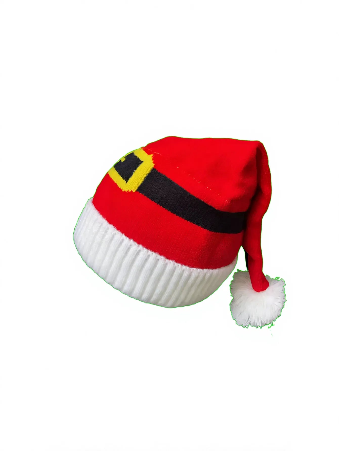 Cozy Knitted Christmas Santa Hat
