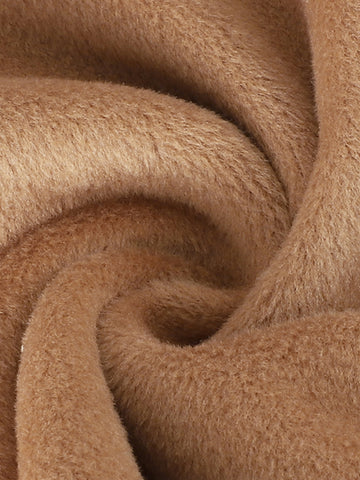 Classic Camel Double Breasted Coat