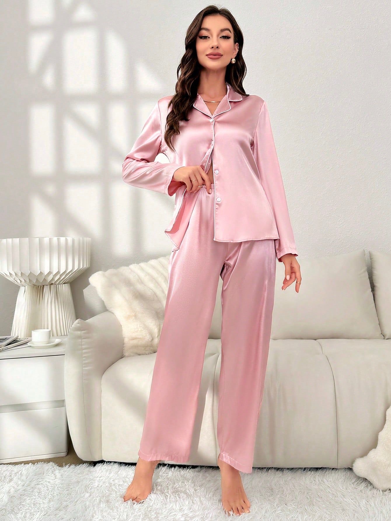Silky Soft Button Down Pajama Set