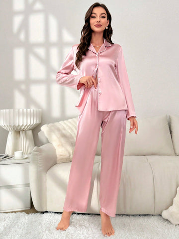 Silky Soft Button Down Pajama Set