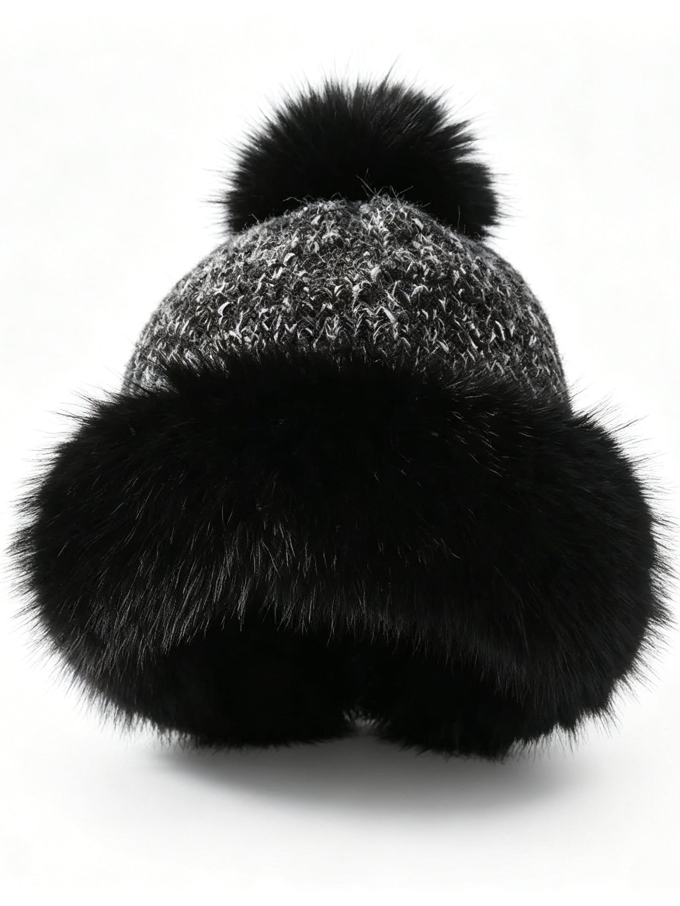 Cozy Faux Fur Pom Pom Hat