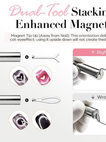Professional Magnetic Cat Eye Nail Tools