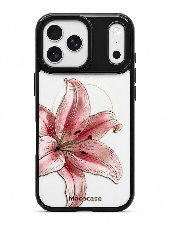 Pink Lily Flower Phone Case