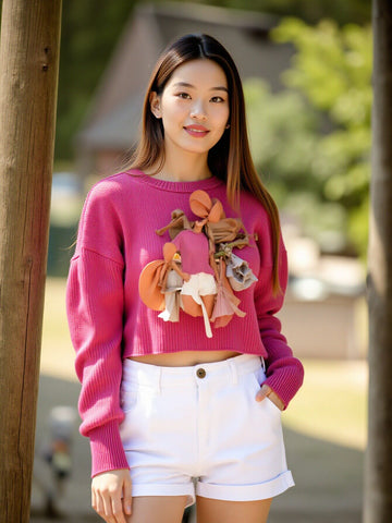 Loose Ribbed T-Shirt