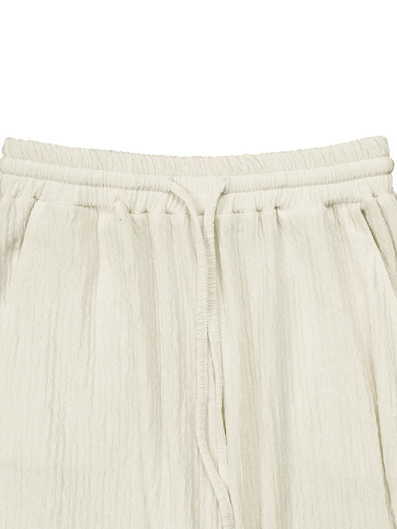 Elegant Pleated Button Down Pant Set