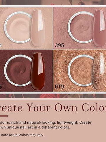 Autumn Tones Dip Powder Nail Kit