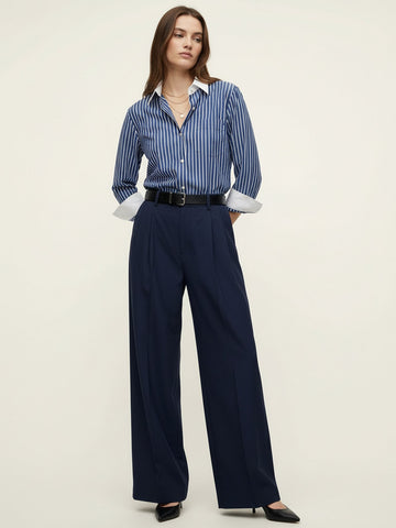 Contrast Striped Shirt