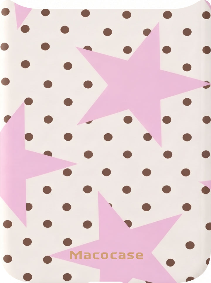 Macocase Star and Polka Dot Print Phone Case
