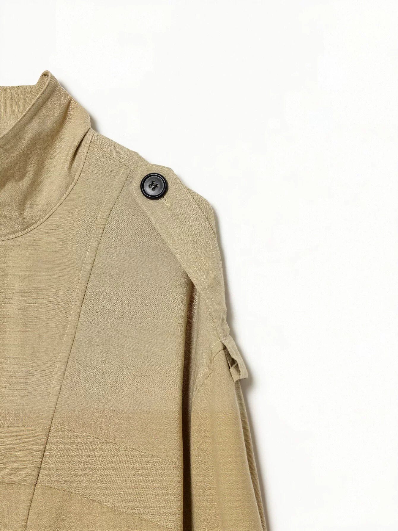 Utility Stand Collar Drawstring Jacket