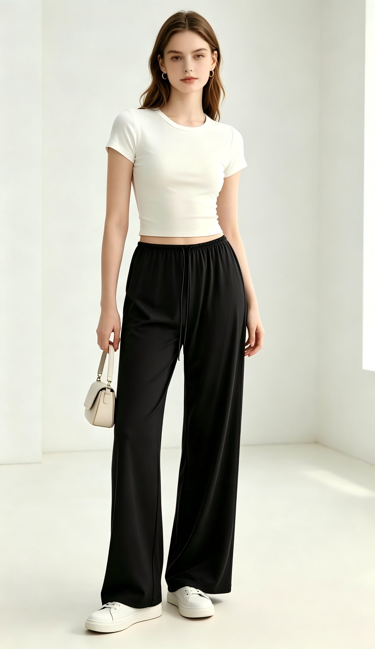 Buttery Soft Drawstring Wide Leg Yoga Pants