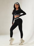 Seamless Sculpting Long Sleeve Pant Set