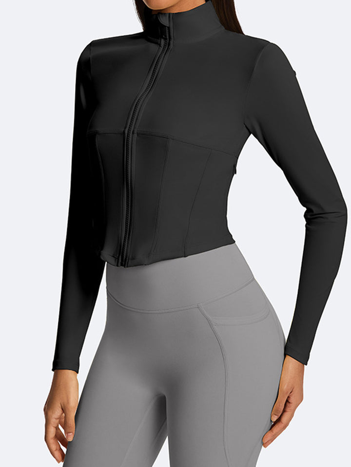 Sculpting Slim Fit Yoga Jacket