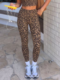 High Waisted Printed Yoga Leggings