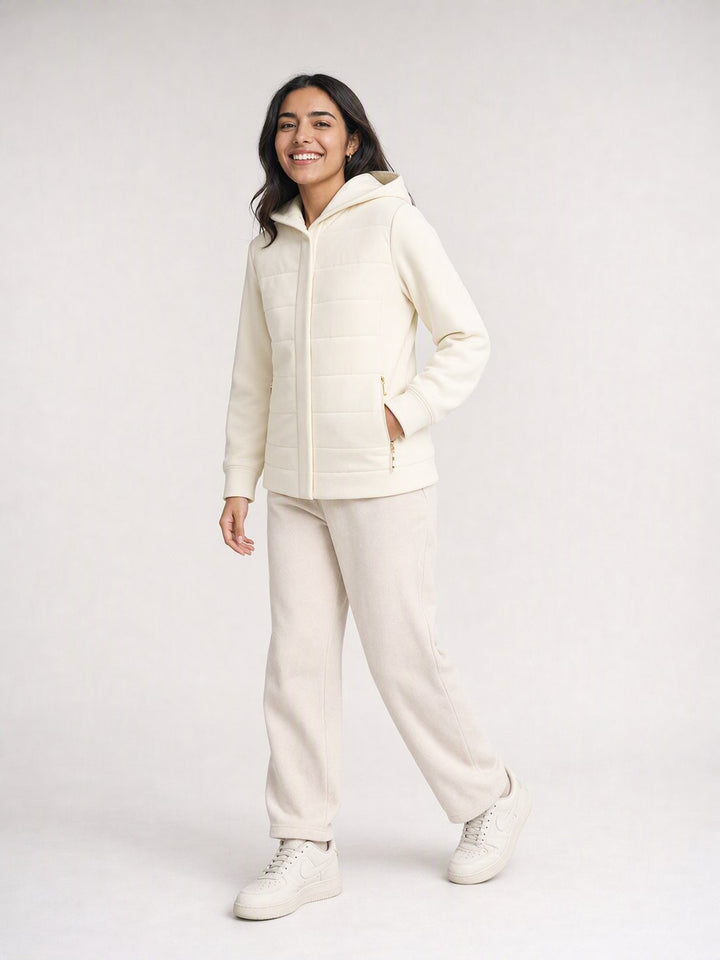 Lightweight Quilted Hooded Jacket