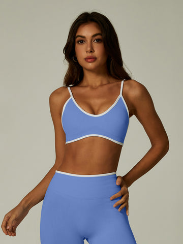 Seamless Ribbed High Support Workout Set