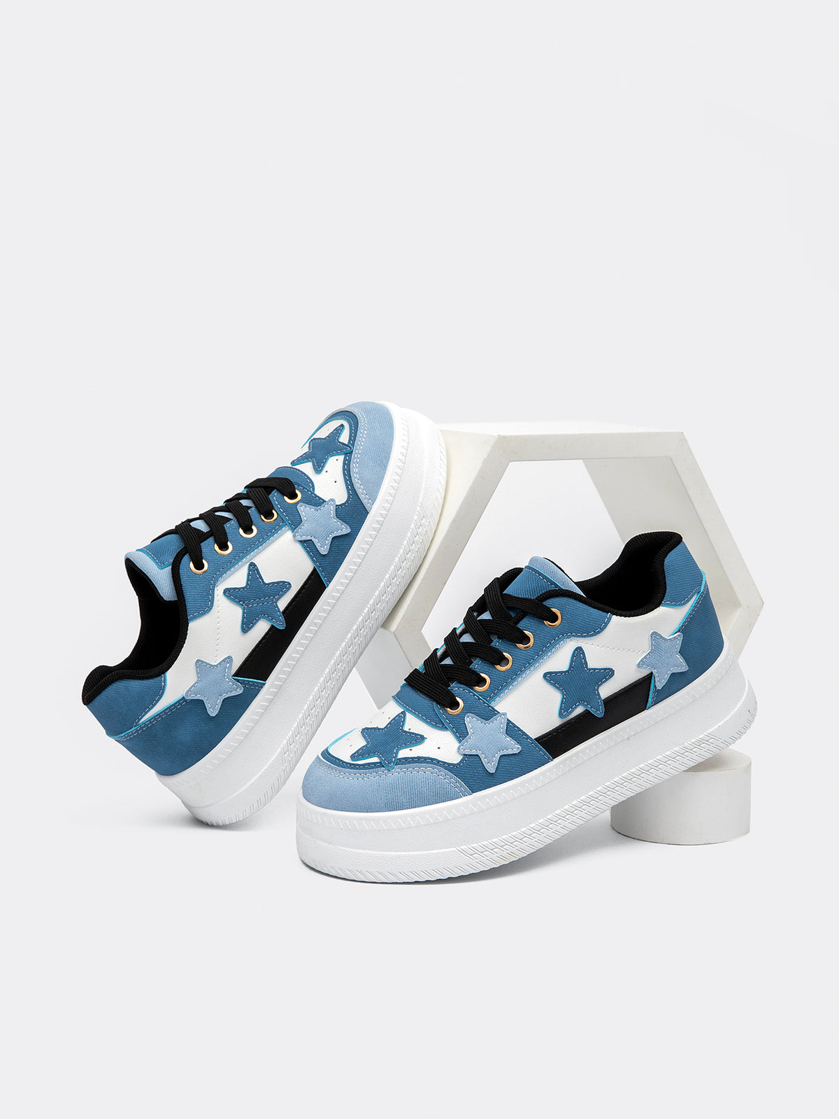Trendy Star Platform Fashion Sneakers